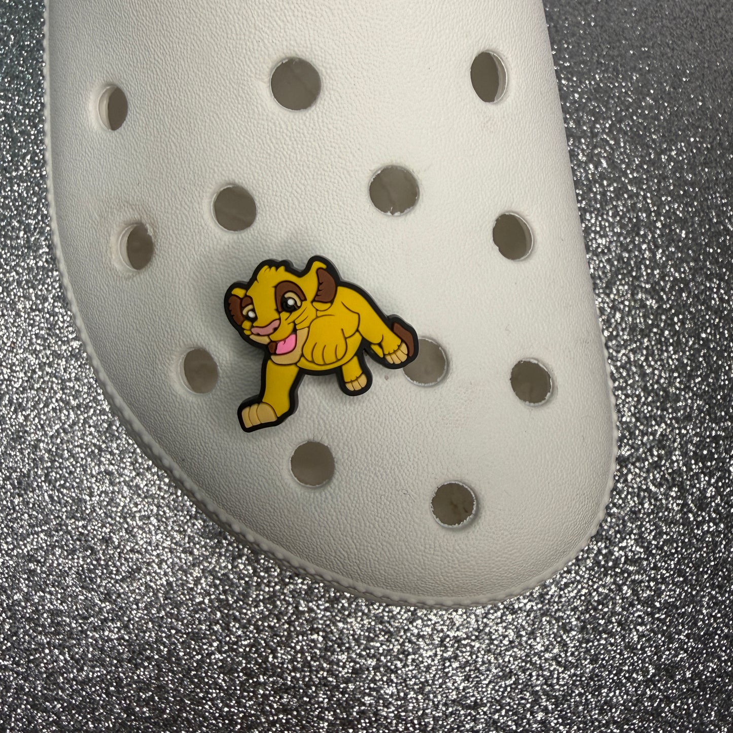 King of the lionn cartoon lion shoe charm collection