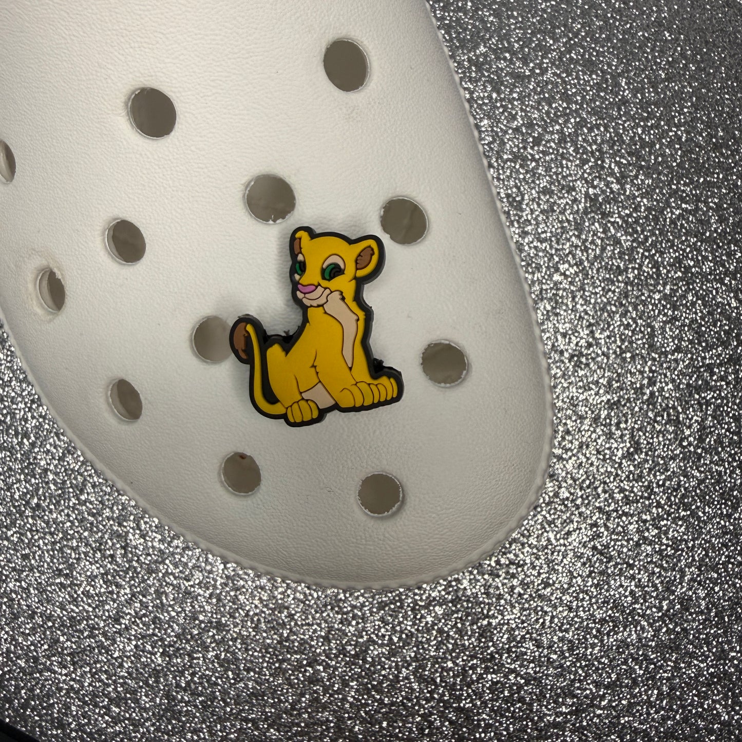 King of the lionn cartoon lion shoe charm collection