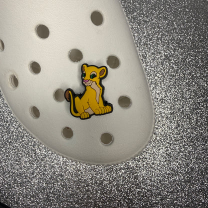 King of the lionn cartoon lion shoe charm collection