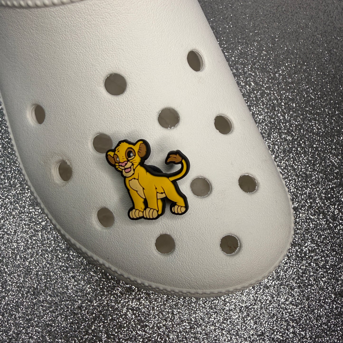 King of the lionn cartoon lion shoe charm collection