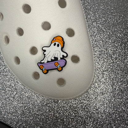 Cutesy ghost shoe charm collection