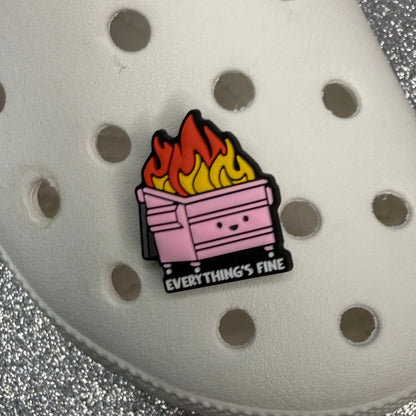 Everything is fine shoe charm collection