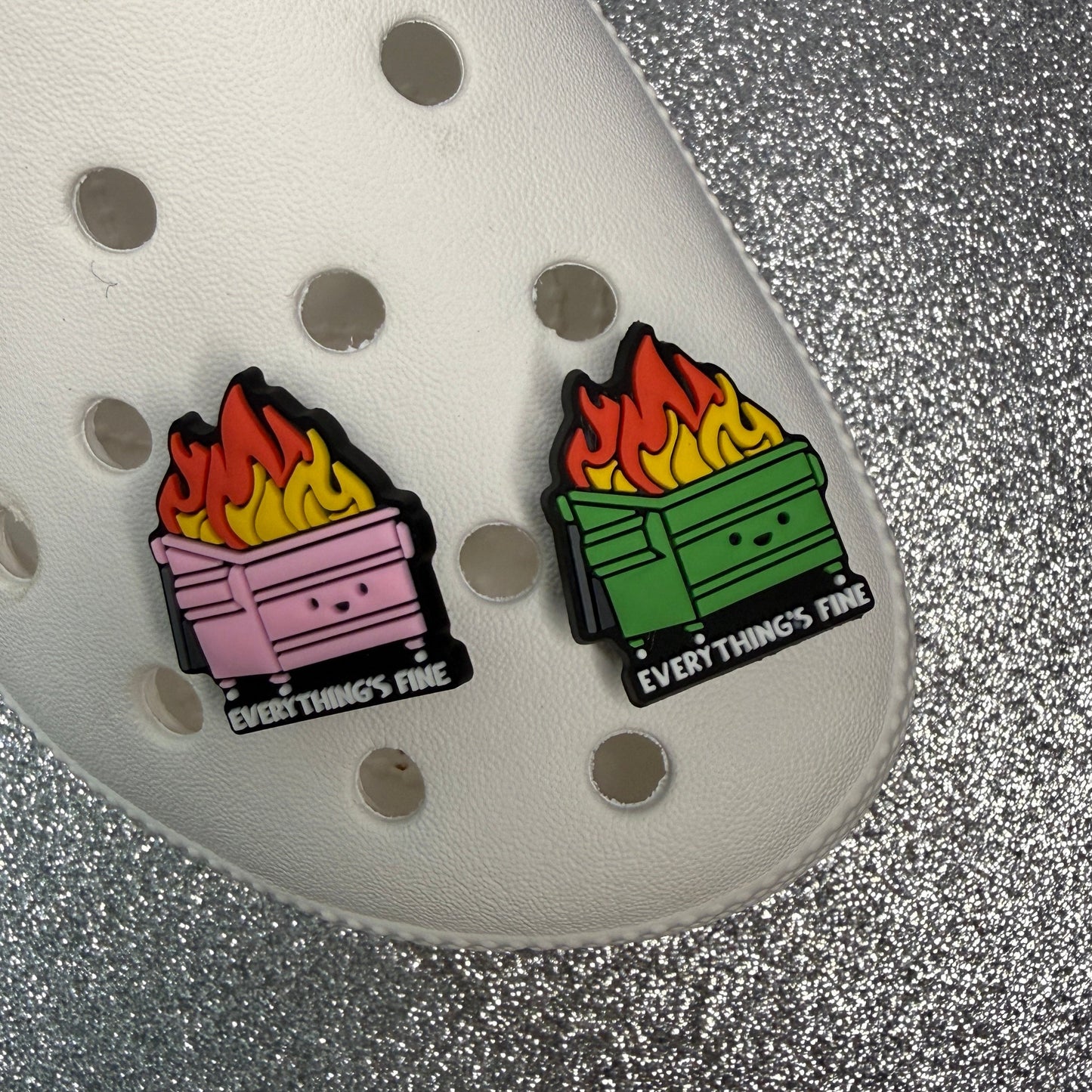 Everything is fine shoe charm collection