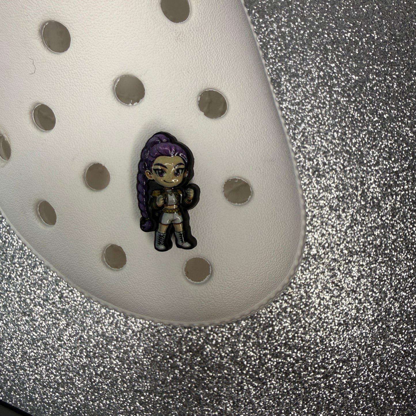 Resin&Plastic Kpop demon hunters shoe charm collection huntrx/saja boys