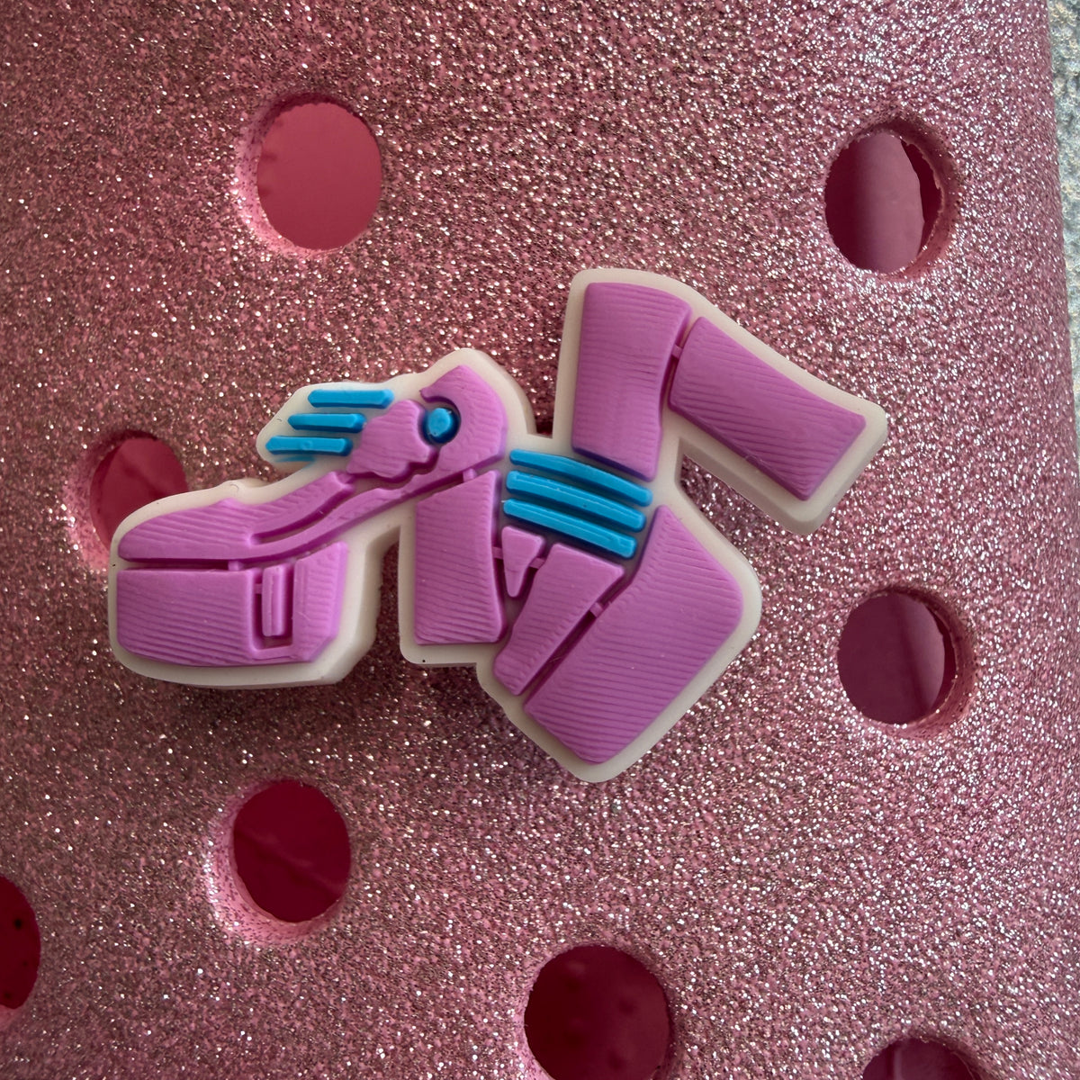 Girly 90's/2000's nostalgia shoe charm collection - dog game, pods, Ds, tame, ferb
