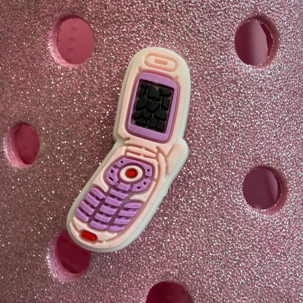 Girly 90's/2000's nostalgia shoe charm collection - dog game, pods, Ds, tame, ferb