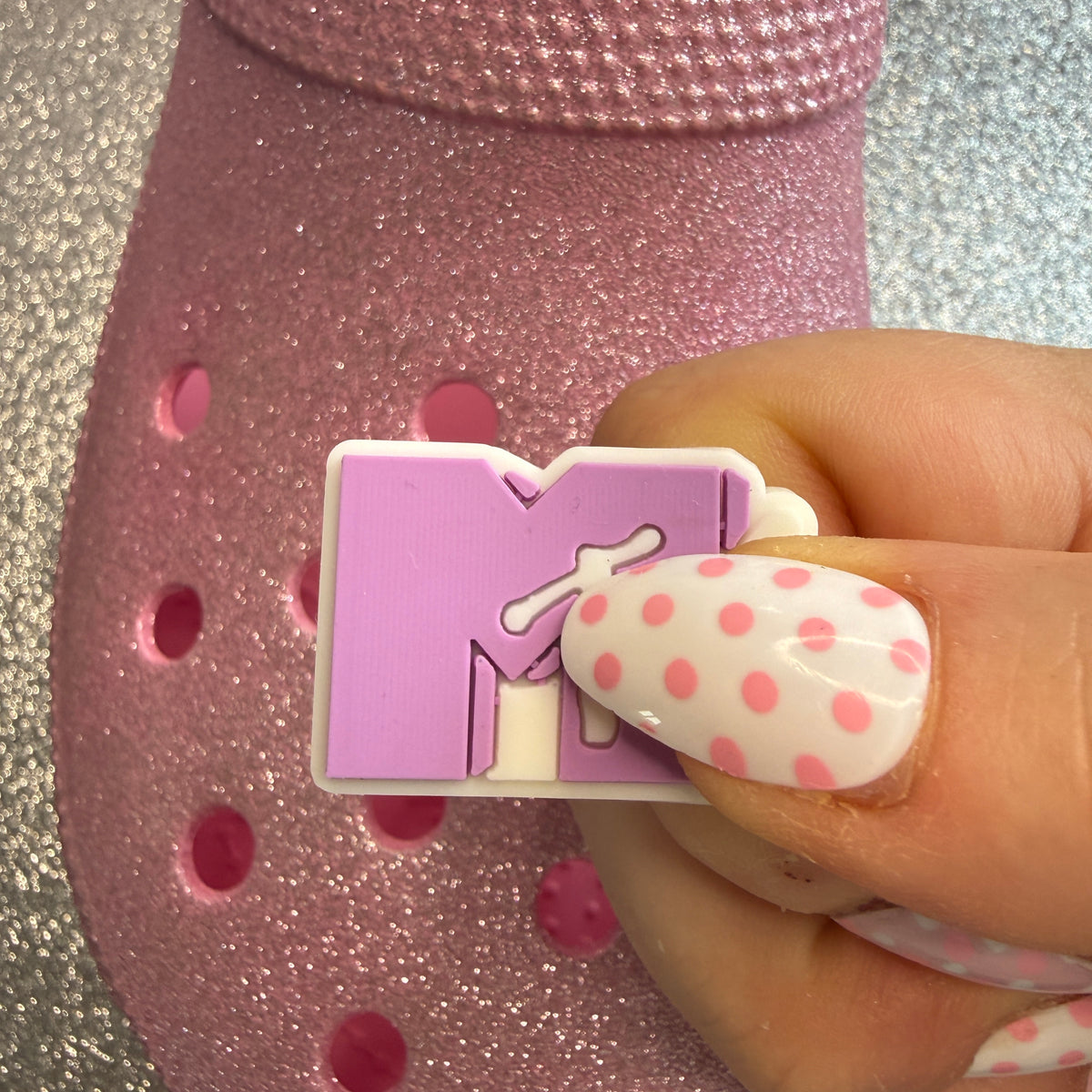 Girly 90's/2000's nostalgia shoe charm collection - dog game, pods, Ds, tame, ferb