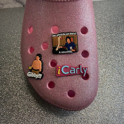 iCarly tv show inspired shoe charm collection - gibby!