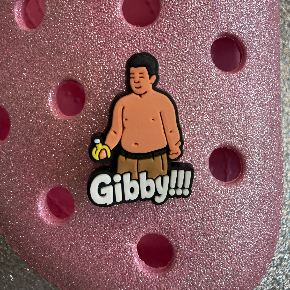 iCarly tv show inspired shoe charm collection - gibby!