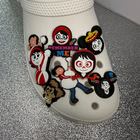 Cocò skull movie shoe charm collection