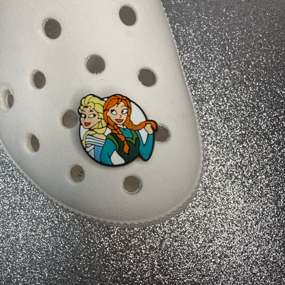 Freezing cold ice princess shoe charm collection