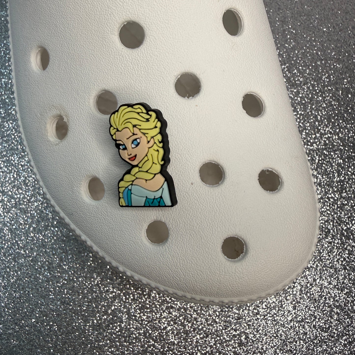 Freezing cold ice princess shoe charm collection