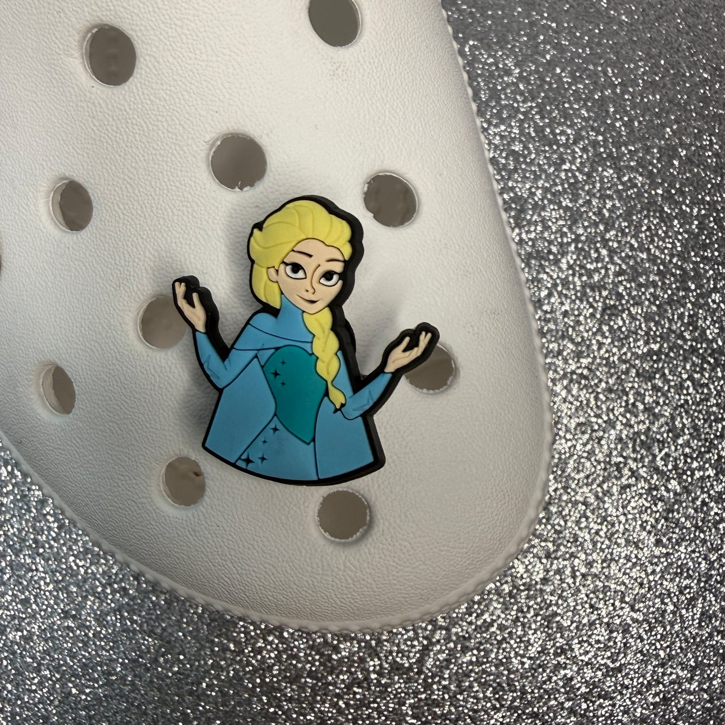 Freezing cold ice princess shoe charm collection