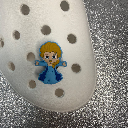 Freezing cold ice princess shoe charm collection