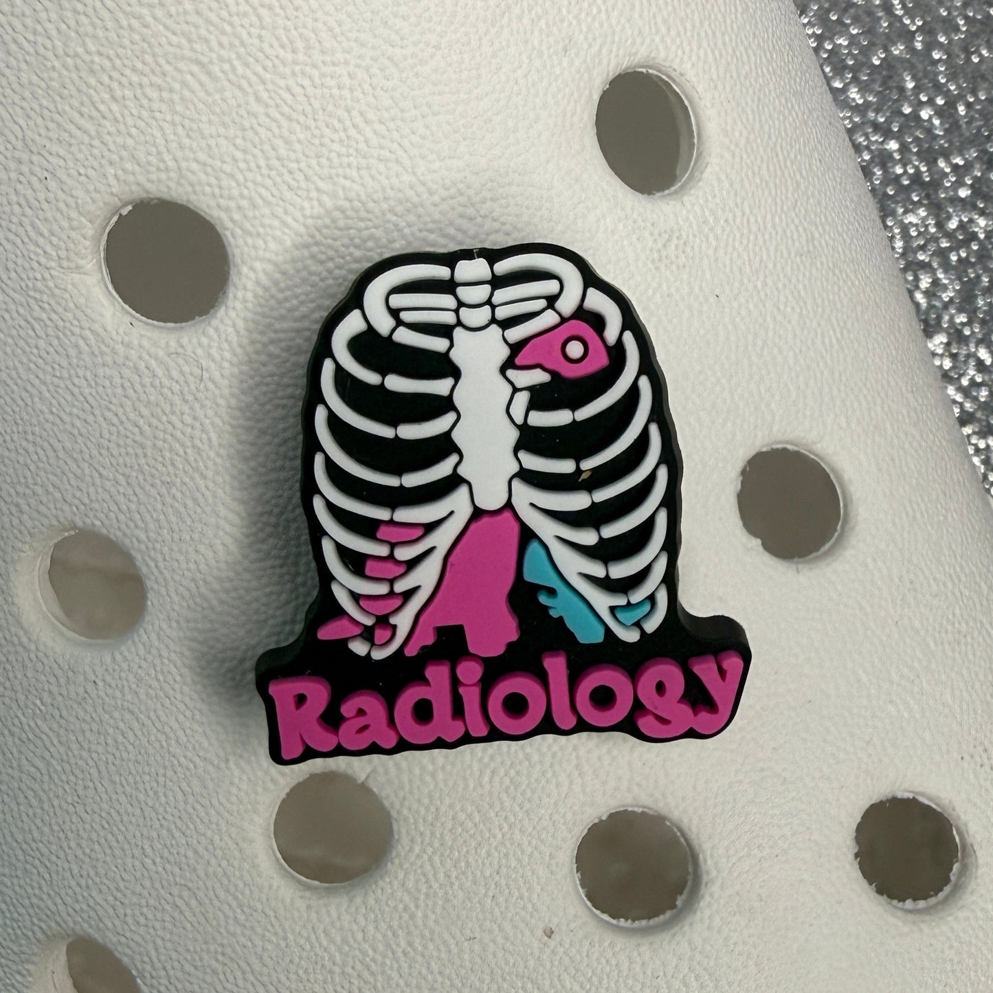 Pink Midwife and Nurse shoe charm collection