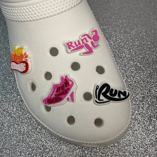 Running/Jogging hobby shoe charm collection