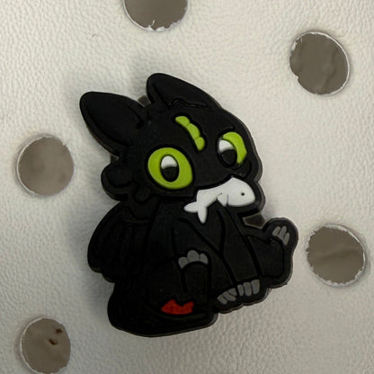 How to train a dragon - toothless shoe charm collection