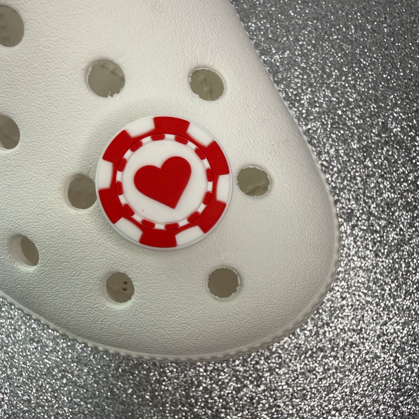 Las vegas poker shoe charm collection