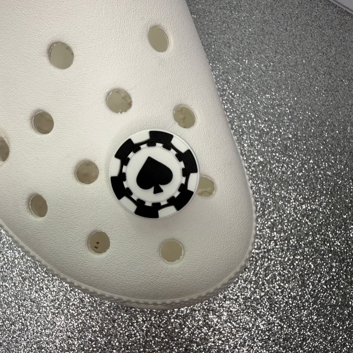 Las vegas poker shoe charm collection