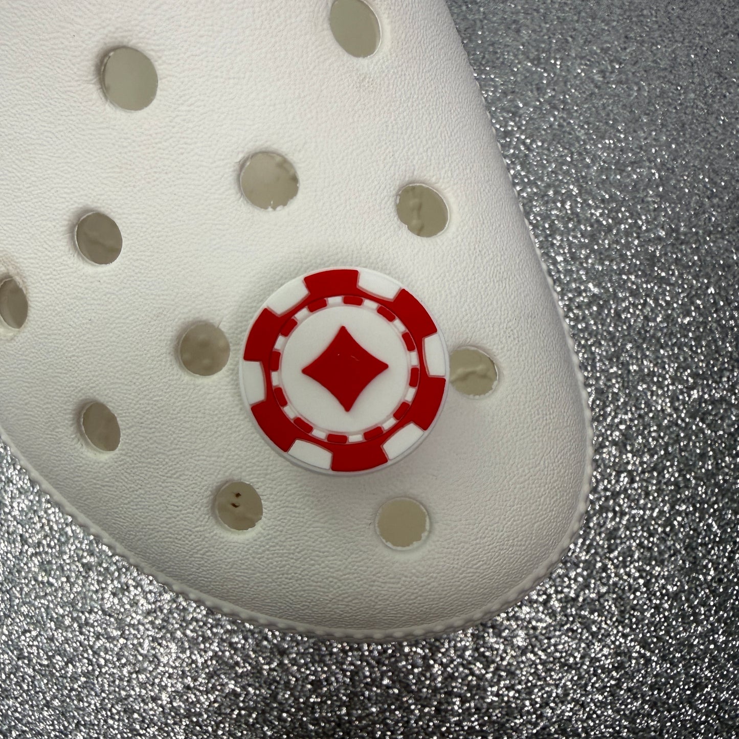 Las vegas poker shoe charm collection