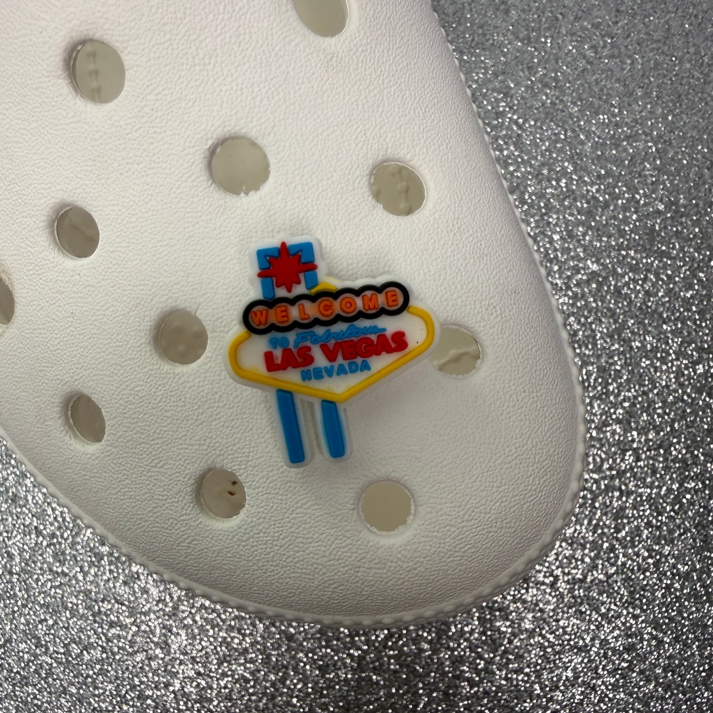 Las vegas poker shoe charm collection