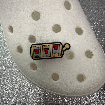 Las vegas poker shoe charm collection