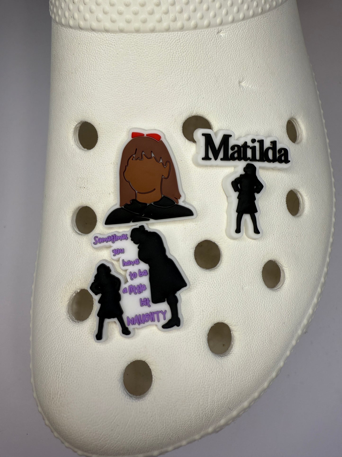 Matilda shoe charm collection - movie/musical