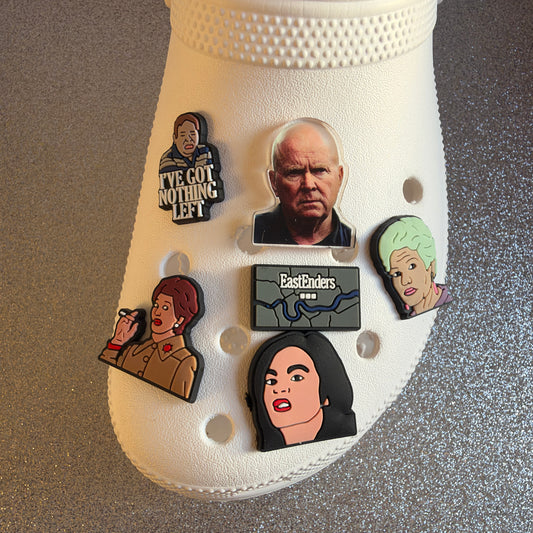 Eastenders Phil Mitchell Ian Beale shoe charm collection