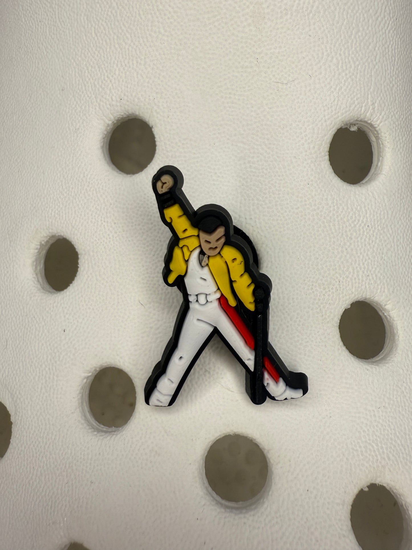 Freddie Mercury shoe charm