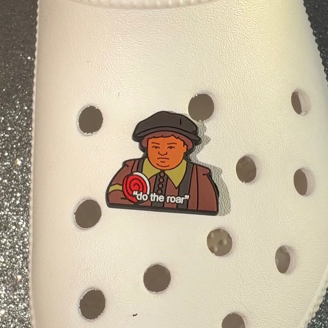 Do the roar - ogre shoe charm