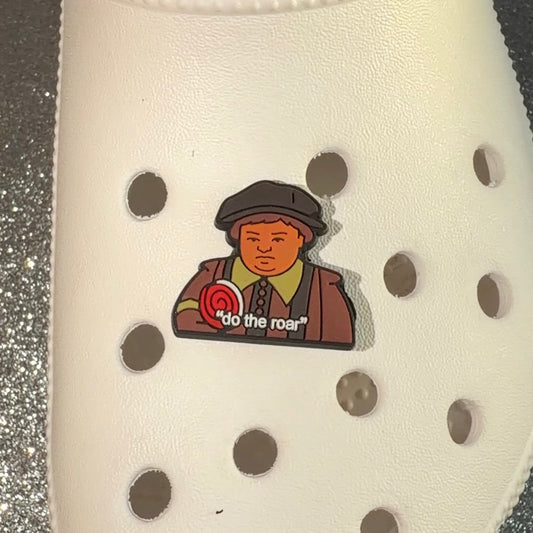 Do the roar - ogre shoe charm