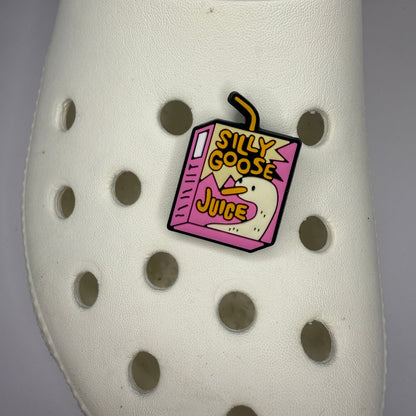 Silly goose juice shoe charm collection