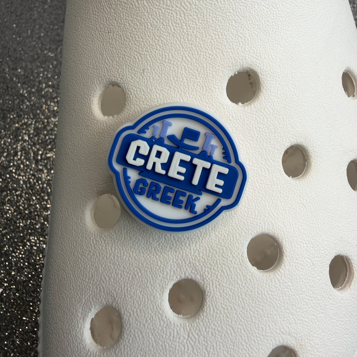 Greece holiday inspired shoe charm collection - Athens, Crete