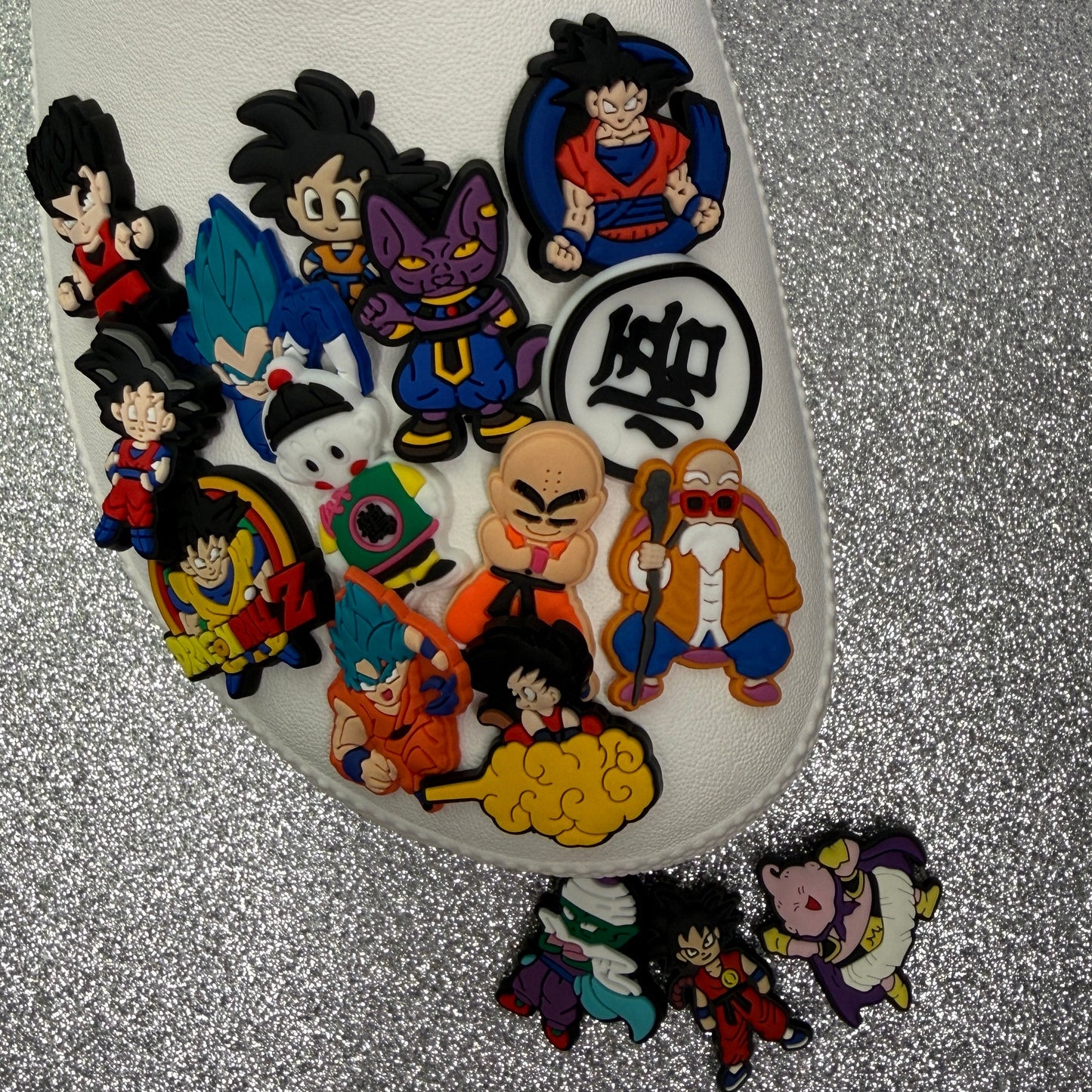 Dragon ball z anime shoe charm collection - manga