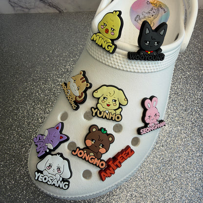 Ateeź Kpop band shoe charm collection