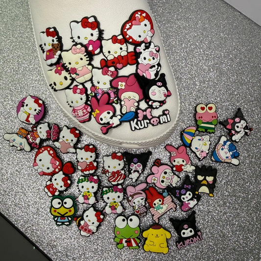 Sanri0 cats and more! shoe charm collection