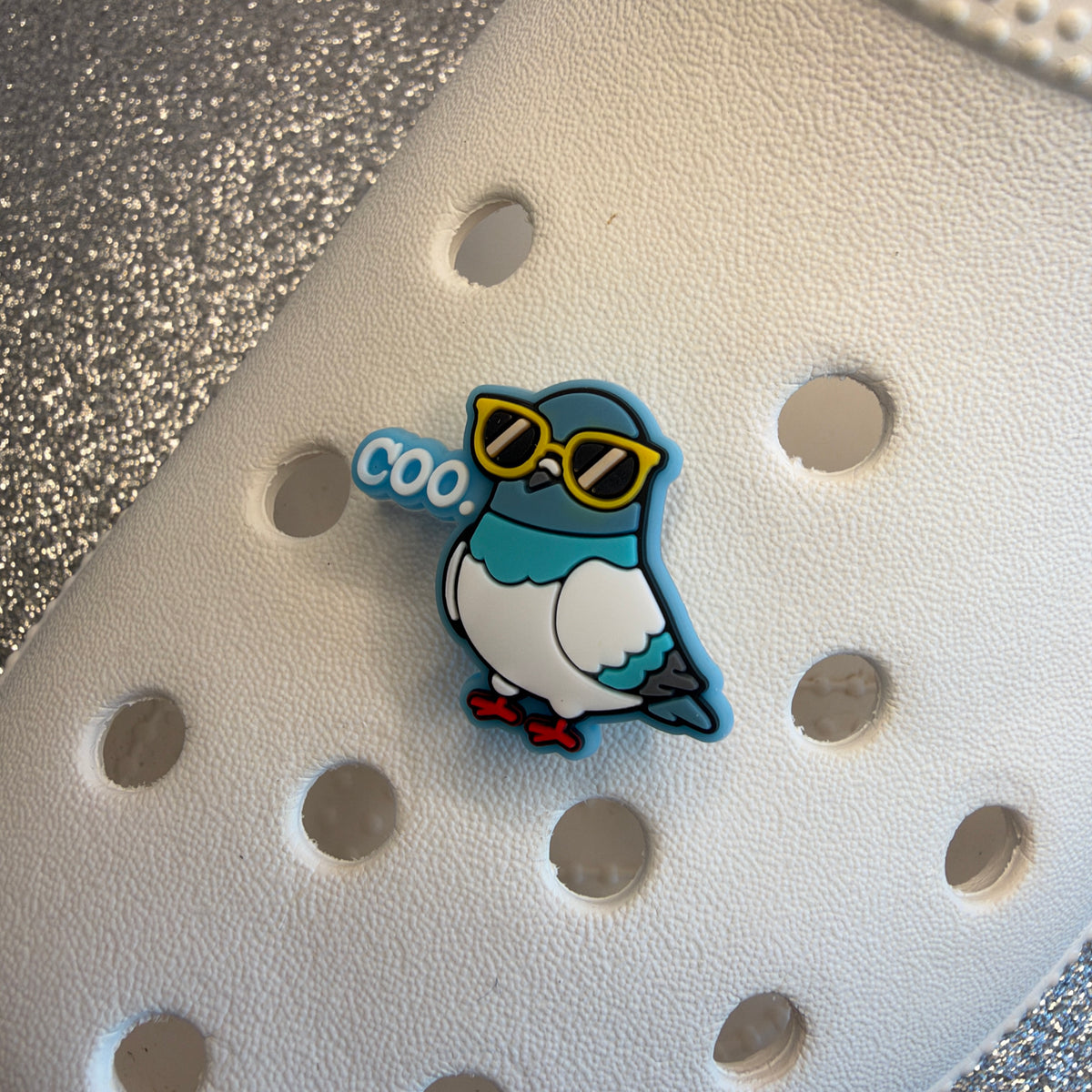 Pigeon lovers shoe charm collection