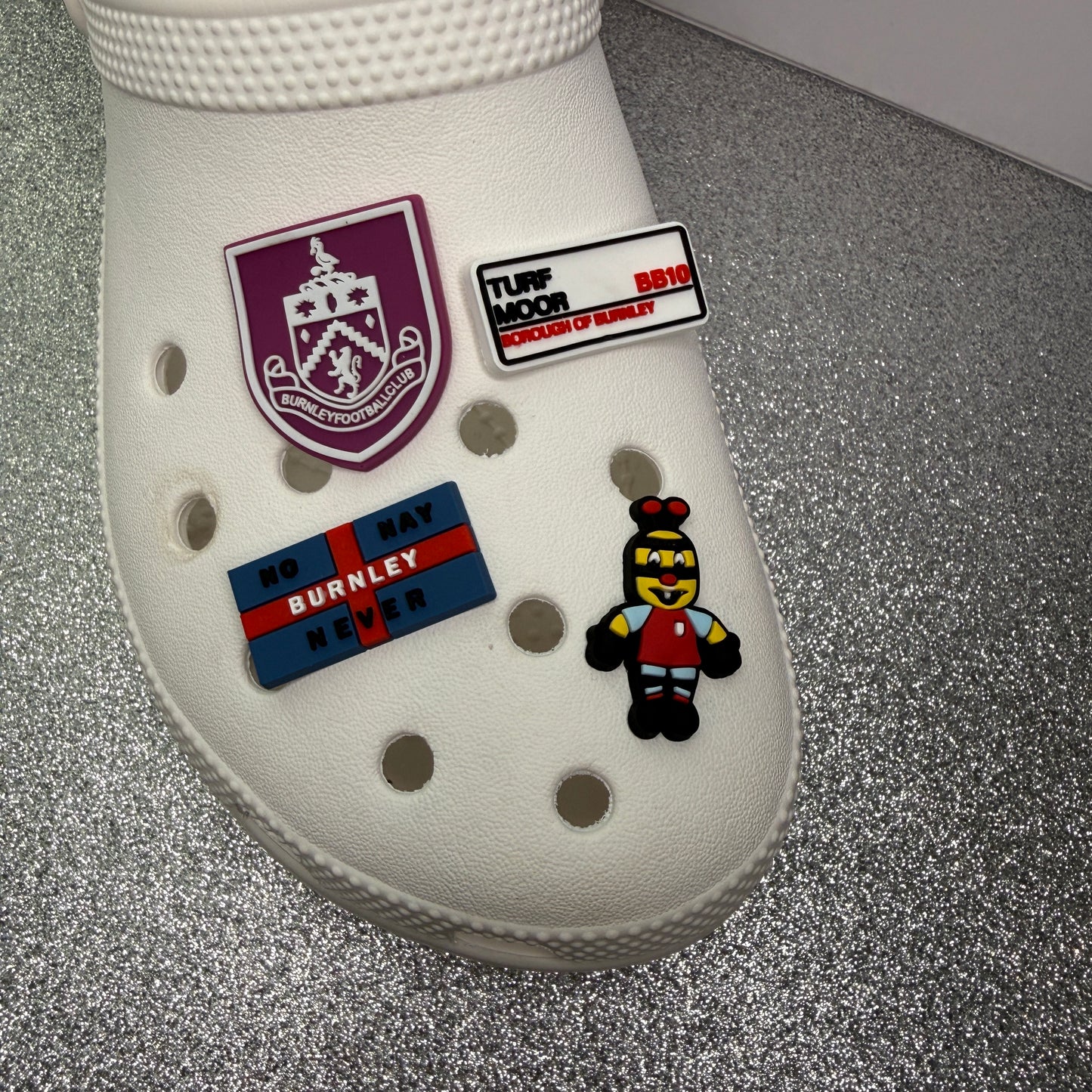 X4 football team shoe charm BUNDLES