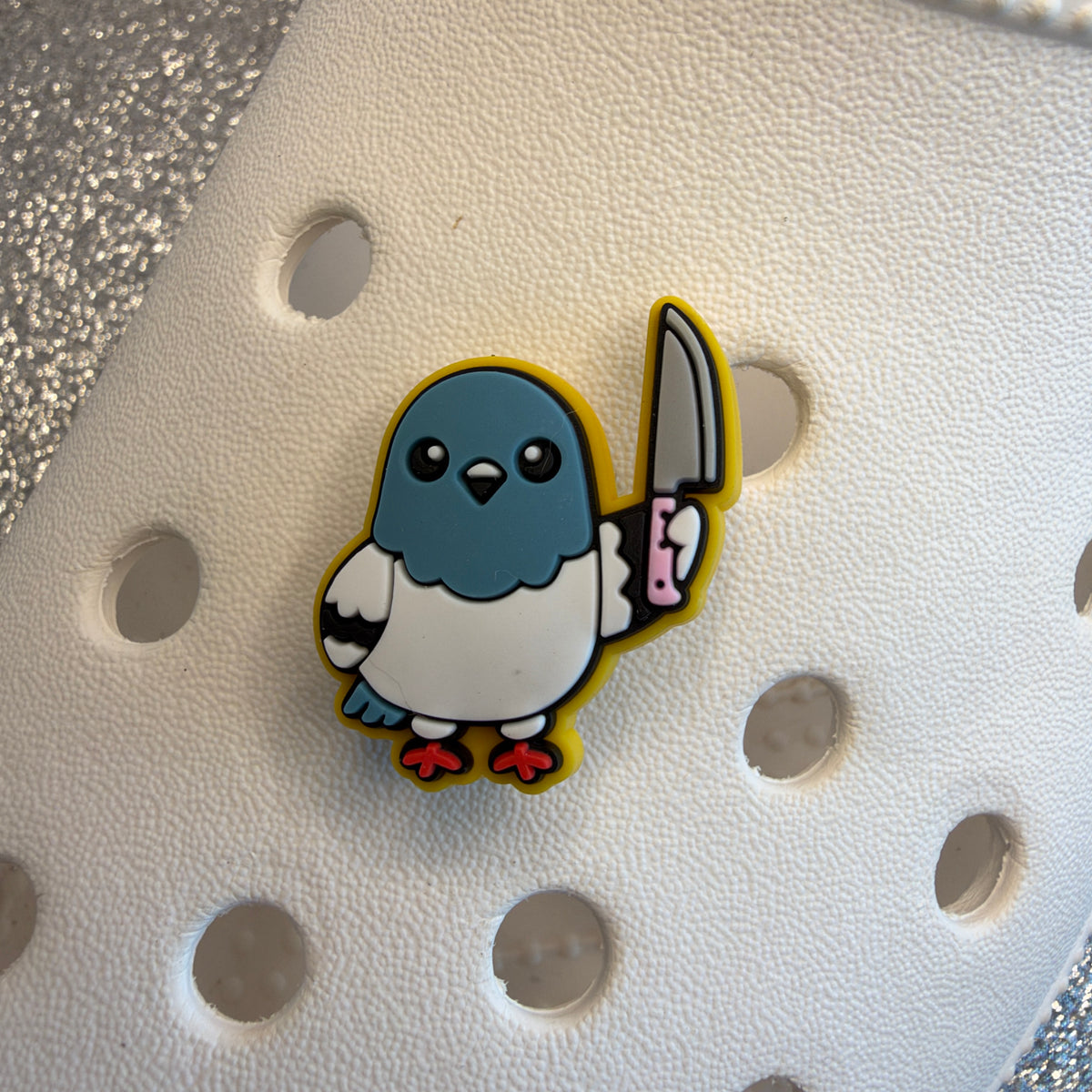 Pigeon lovers shoe charm collection