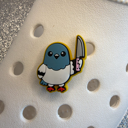 Pigeon lovers shoe charm collection