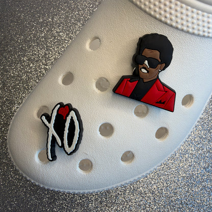New Weeknd shoe charm collection XO