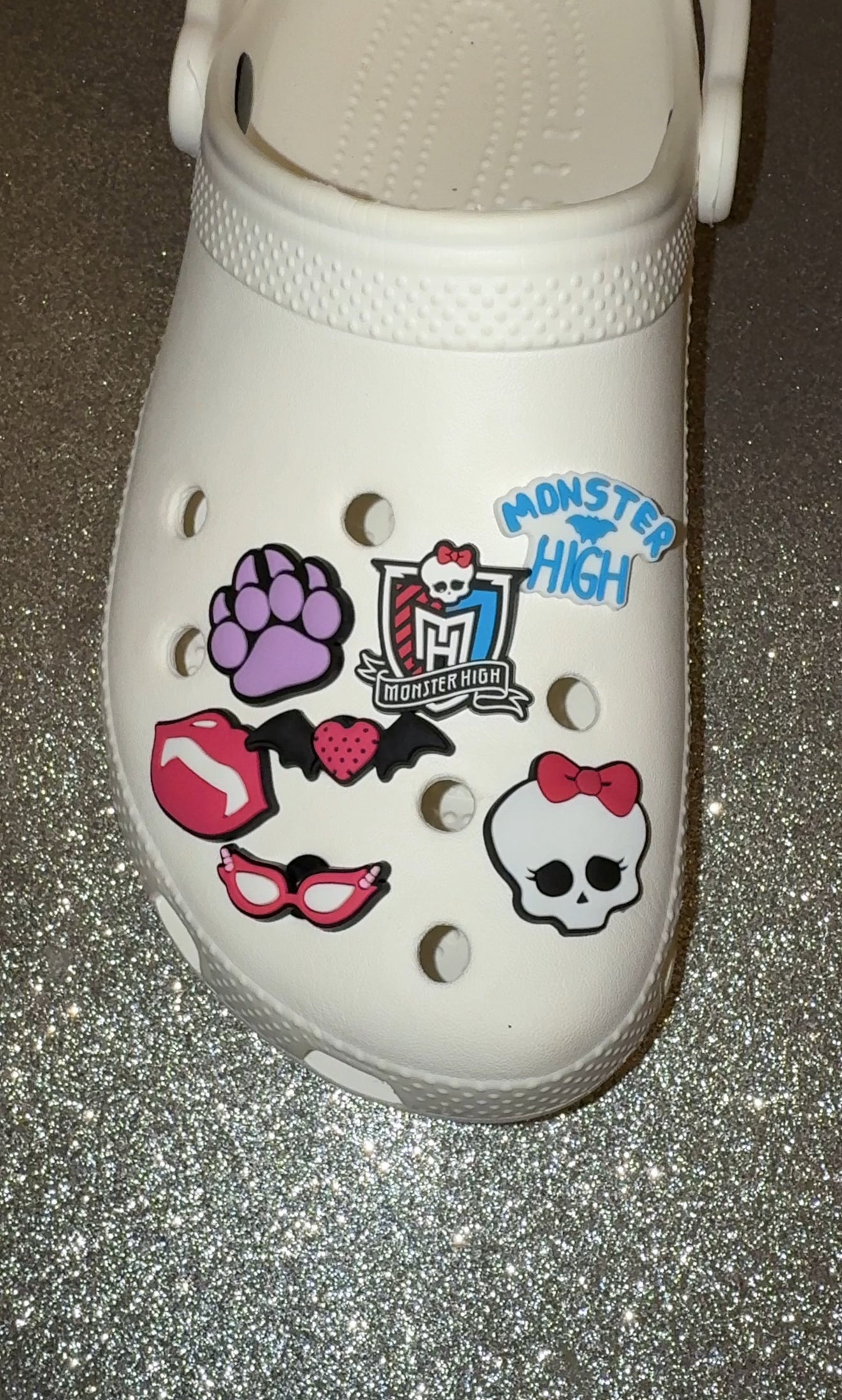 Monster high shoe charm collection