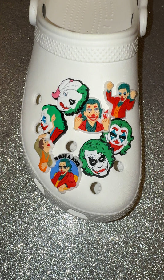 Joke clown shoe charm