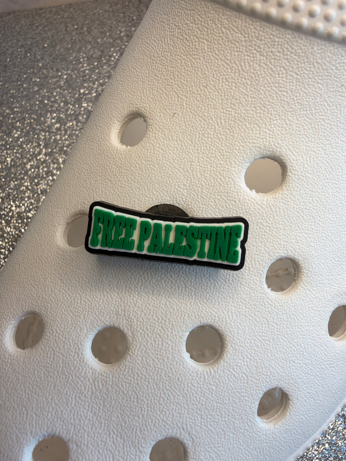 Free Palestine shoe charm collection - profits donated