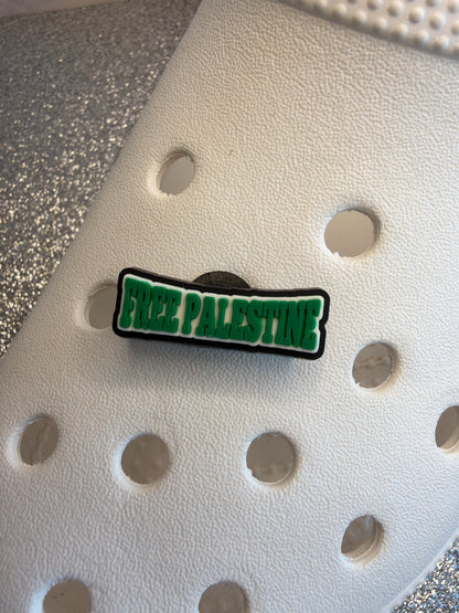 Free Palestine shoe charm collection - profits donated