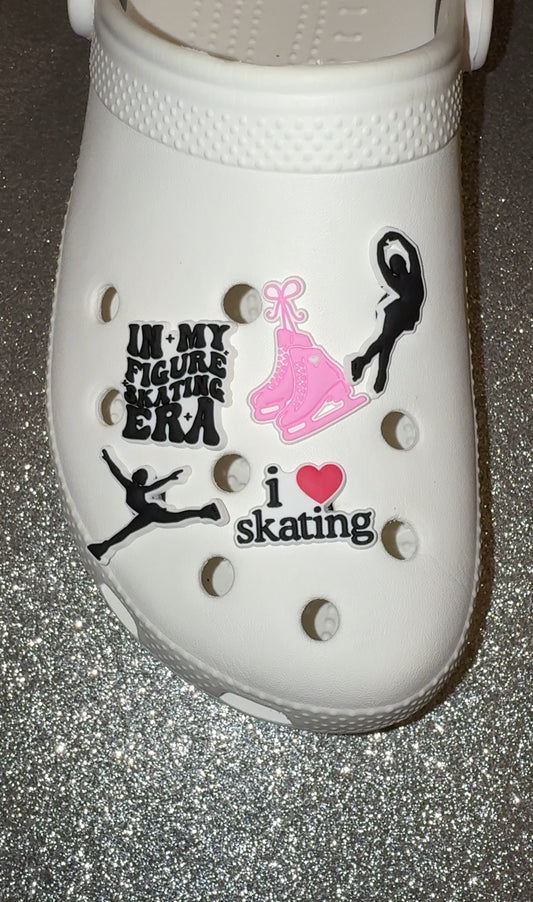 Figure skating / Ice skating shoe charm collection