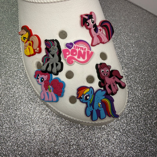 Little pony shoe charm collection