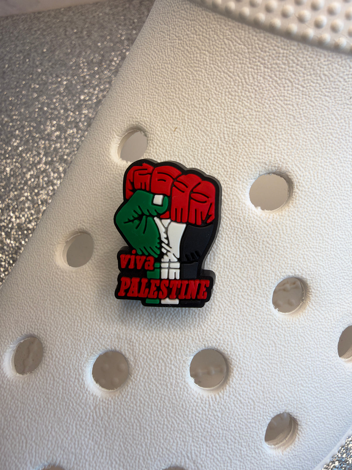 Free Palestine shoe charm collection - profits donated