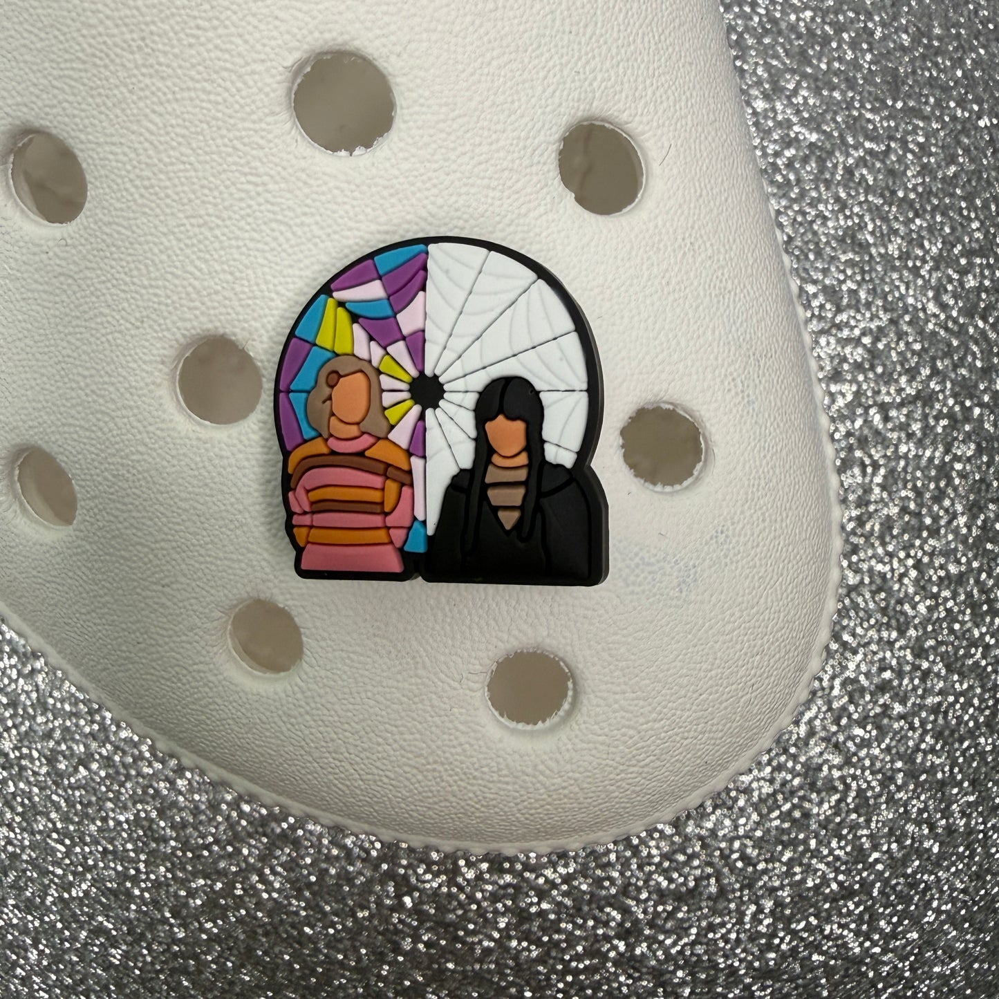 Wednesday TV shoe charm collection