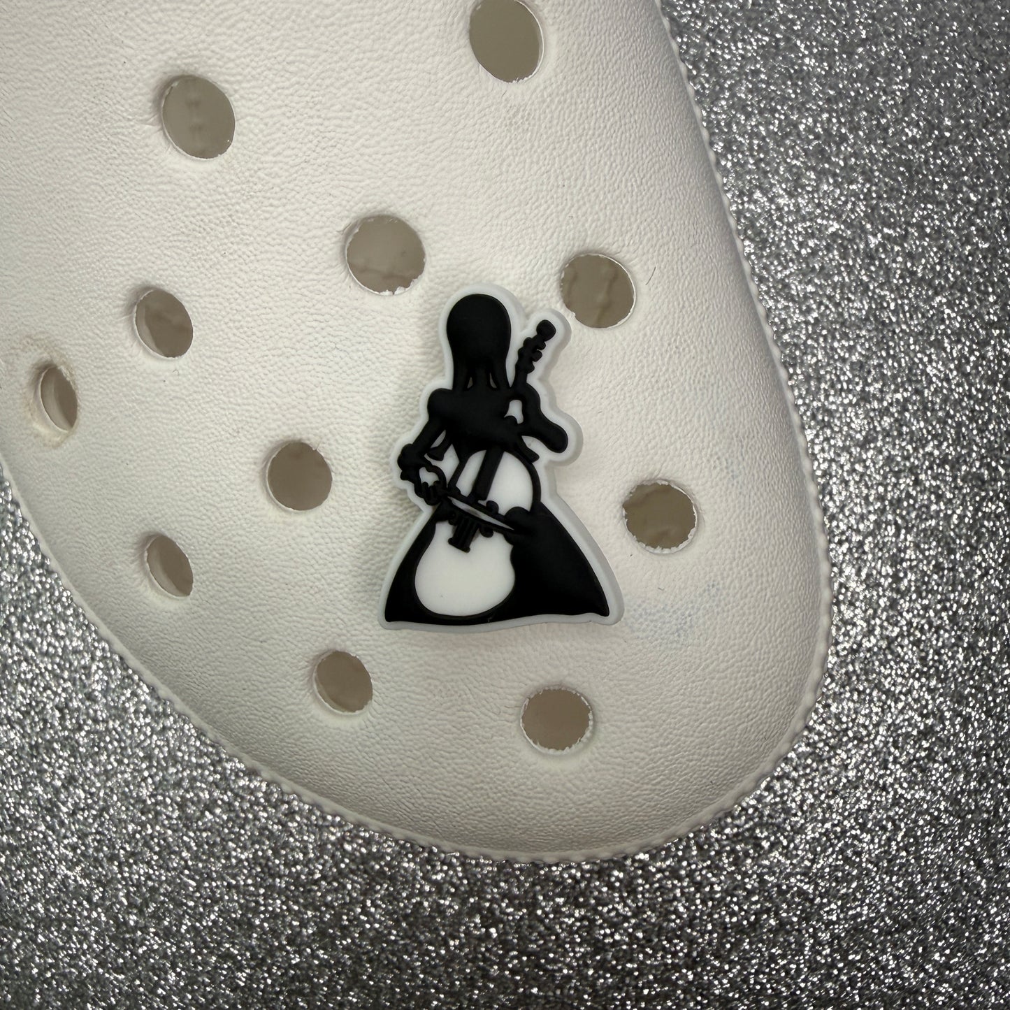 Wednesday TV shoe charm collection